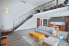 Duplex one bedroom apartment for rent in Pentstudio Tower, Tay Ho area 